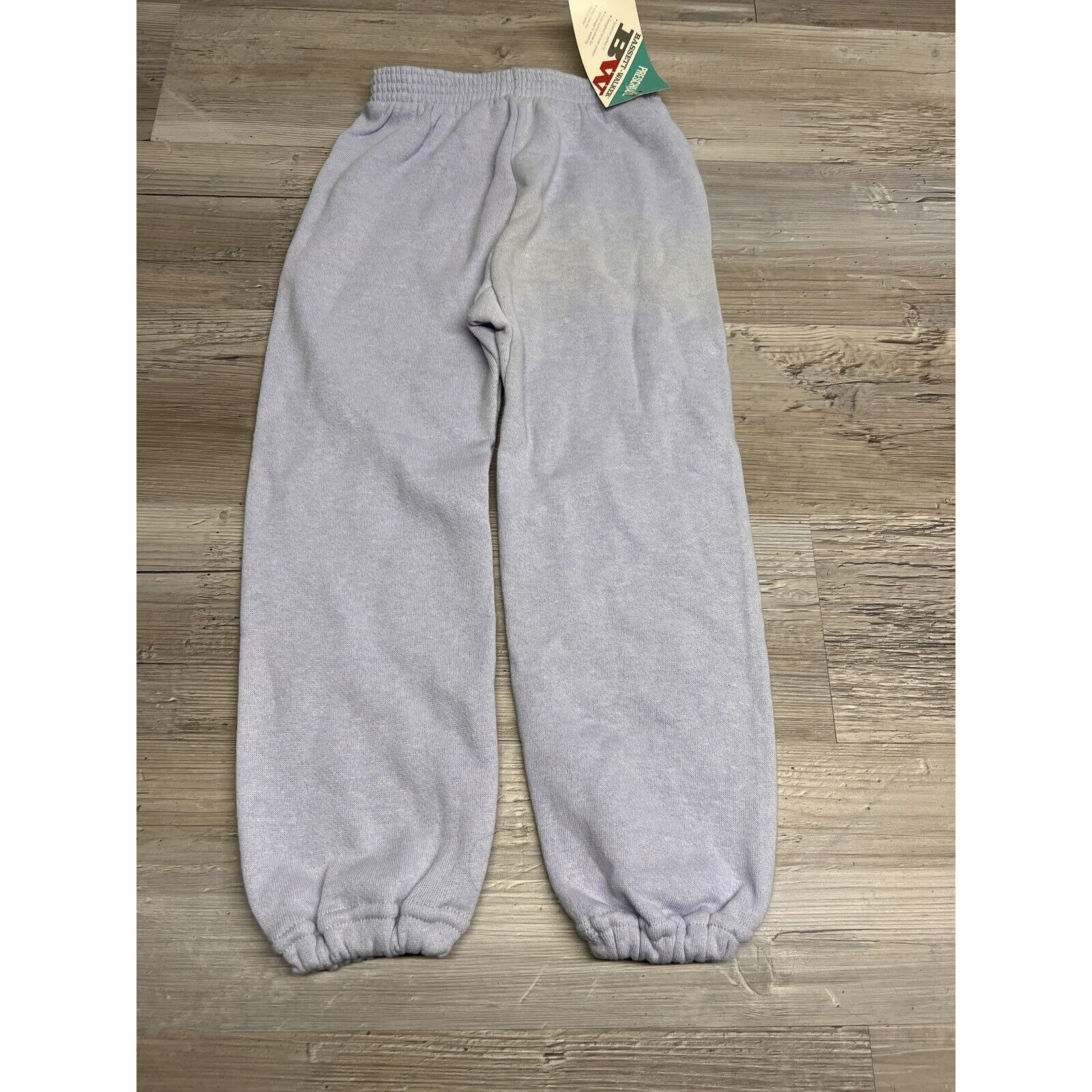 Vintage Sweatpants Youth Size M Bassett Walker Nwot 90s Made In Usa Light Blue